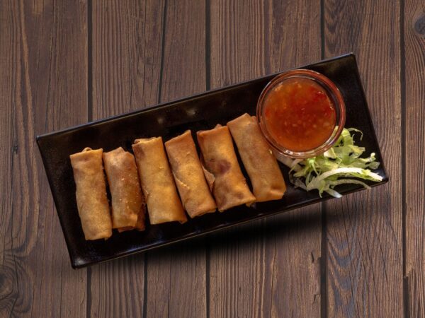 2. Små Forårsruller (6 stk.)